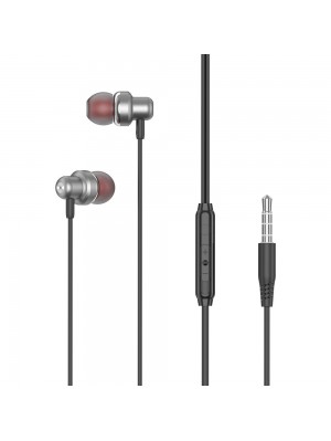 Наушники XO EP38  3.5mm In-ear Earphone 1.15M Gray