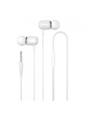 Наушники XO EP31 Music Earphone 1.2M White