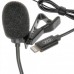 Мікрофон - петлічка XO MKF03 FOR LIGHTNING Black