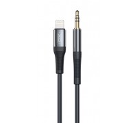 Кабель AUX XO NB-R193A Lightning to 3,5mm adapt audio Black