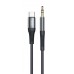 Кабель AUX XO NB-R193B Type-C to 3,5mm adapt audio Black