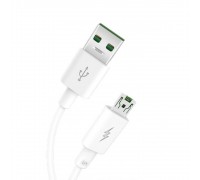 Кабель XO NB119 5A super fast charging USB cable Micro білий