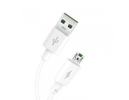 Кабель XO NB119 5A super fast charging USB cable Micro White