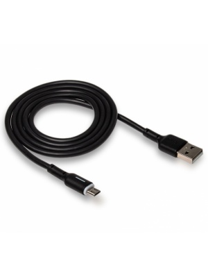 Кабель XO NB112 3A fast charging usb cable micro Black