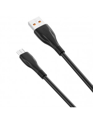 Кабель XO NB185 6A PD fast charger cable for micro 1M Black