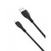 Кабель XO NB185 6A PD fast charger cable for type-c 1M Black
