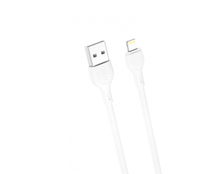 Кабель XO NB200 2.1A USB cable for Lightning 1M White