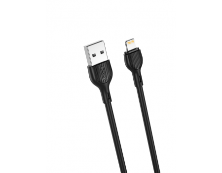 Кабель XO NB200 2.1A USB cable for Lightning 2M Black