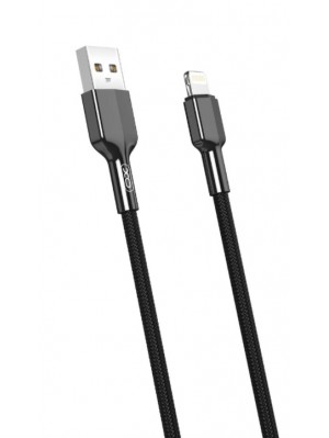 Кабель XO NB182  2.4A USB Cable Lightning Black