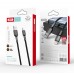 Кабель XO NB182  2.4A USB Cable Lightning Black