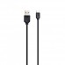 Кабель XO NB36 USB cable Micro Black