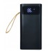 Power Bank XO PR142 Power bank with cable 30000mAh ( 4 input 5 output ) Black