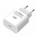 Сетевое зарядное устройство XO L40 EU  PD 18W Single port charge White