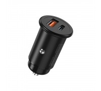 Автомобильное зарядное устройство XO CC38  PD QC3.0  20W Car charger Black