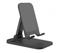 Підставка для телефону XO C67 Aluminum alloy desktop holder for phone Black