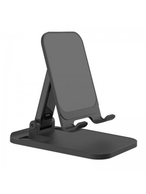 Подставка для телефона XO C67 Aluminum alloy desktop holder for phone Black