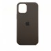 Чехол Silicone Case Full Cover iPhone 12 Pro Max Copy Coffee (22)