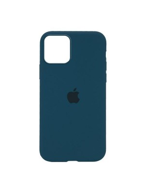 Чехол Silicone Case Full Cover iPhone 12 Pro Max Copy Cosmos Blue (46)