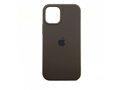 Чехол Silicone Case Full Cover iPhone 12/12 Pro Copy Coffee (22)