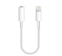 Адаптер Apple 3.5mm to Lightning Copy White