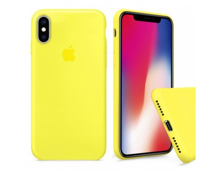 Чехол Silicone Case Full Cover iPhone XS Max Copy Flash (41)