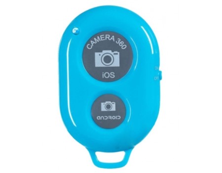 Пульт Селфі Кнопка для камери Wireless Remote Control Selfie Stick Blue