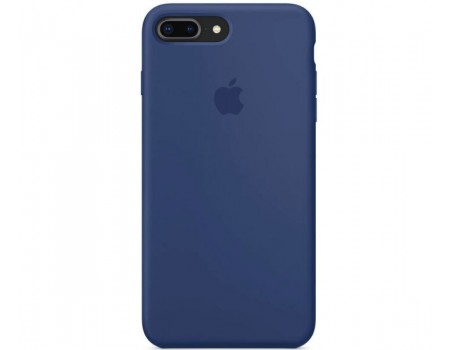 Чехол Silicone Case Full Cover iPhone 7/8 Plus Copy Navy Blue (20)