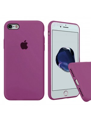 Чехол Silicone Case Full Cover iPhone 6/6S Plus Copy Grape (43)