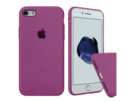 Чехол Silicone Case Full Cover iPhone 6/6S Plus Copy Grape (43)