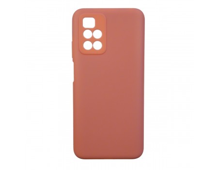 Чехол Jelly Silicone Case Xiaomi Redmi 10 Peach Pink (35)