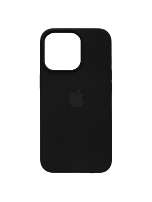 Чехол Silicone Case Full Cover iPhone 13 Pro Max Copy Black (18)