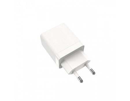 Сетевое зарядное устройство XO L35D 2в1 Lightning 2USB/2.1A White