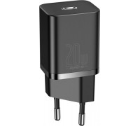 Сетевое зарядное устройство Baseus Super Si Quick Charger 1C 20W EU Black