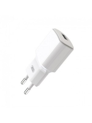 Сетевое зарядное устройство XO L73 EU 2.4A Single port charger White