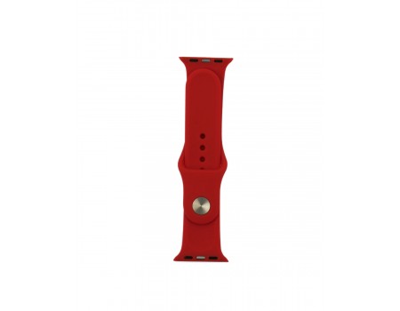 Ремешок Silicone Apple Watch 38/40/41 mm Red Orange