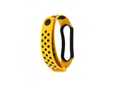 Ремешок Nike Sport Mi Band 5/6 Yeliow/Black