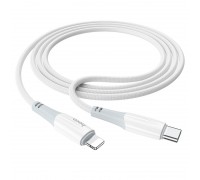 Кабель Hoco X70 Ferry PD charging data cable Type-C to Lightning White