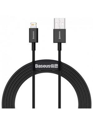 Кабель Baseus Superior Series Fast Charging Data Cable USB to Lightning 2.4A 2m Black