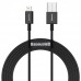 Кабель Baseus Superior Series Fast Charging Data Cable USB to Lightning 2.4A 2m Black