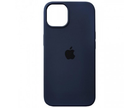 Чехол Silicone Case Full Cover iPhone 13 Copy Dark Blue (8)