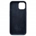 Чехол Silicone Case Full Cover iPhone 13 Copy Dark Blue (8)