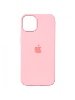 Чехол Silicone Case Full Cover iPhone 13 Copy Pink (12)