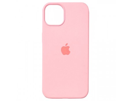 Чехол Silicone Case Full Cover iPhone 13 Copy Pink (12)