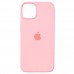 Чехол Silicone Case Full Cover iPhone 13 Copy Pink (12)