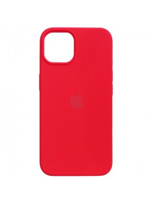 Чехол Silicone Case Full Cover iPhone 13 Copy Red (14)