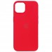 Чехол Silicone Case Full Cover iPhone 13 Copy Red (14)