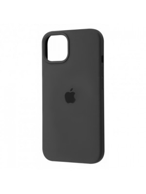 Чехол Silicone Case Full Cover iPhone 13 Copy Dark Grey (15)