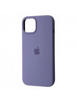 Чехол Silicone Case Full Cover iPhone 13 Copy Lavender Grey (28)