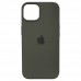 Чехол Silicone Case Full Cover iPhone 13 Copy Dark Olive (35)