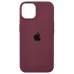 Чехол Silicone Case Full Cover iPhone 13 Copy Maroon (42)